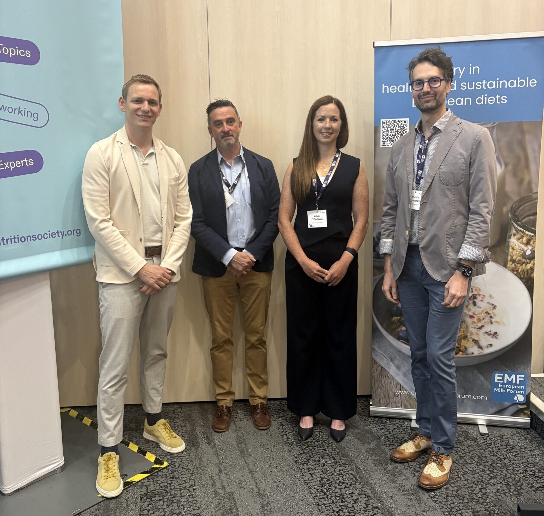 The speakers of the Nutrition Congress Satellite Symposium on 'Dairy's role in achieving healthy, sustainable European diets: closing nutritional and sensory gaps.'
